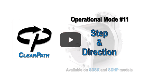ClearPath-SD Step and Direction Mode Overview